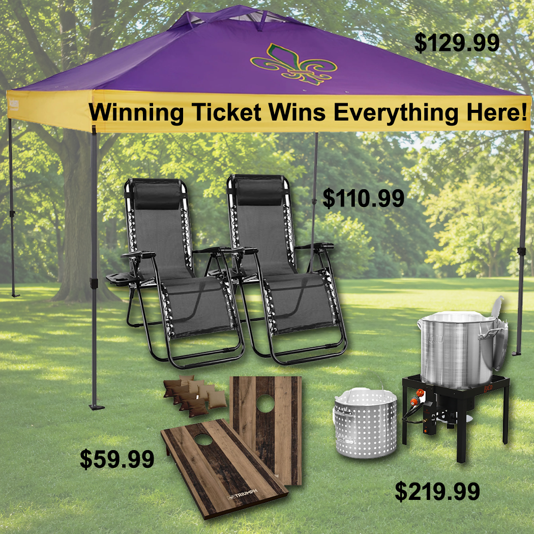 Over $500 in Prizes Could Be Yours! Over $500 in prizes! for Raffle